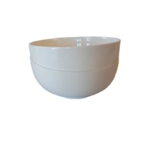 Mikasa DELRAY COUPE White Bone China Set Of 2 Cereal Soup Bowls